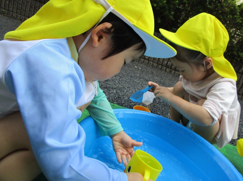 水遊び☆画像