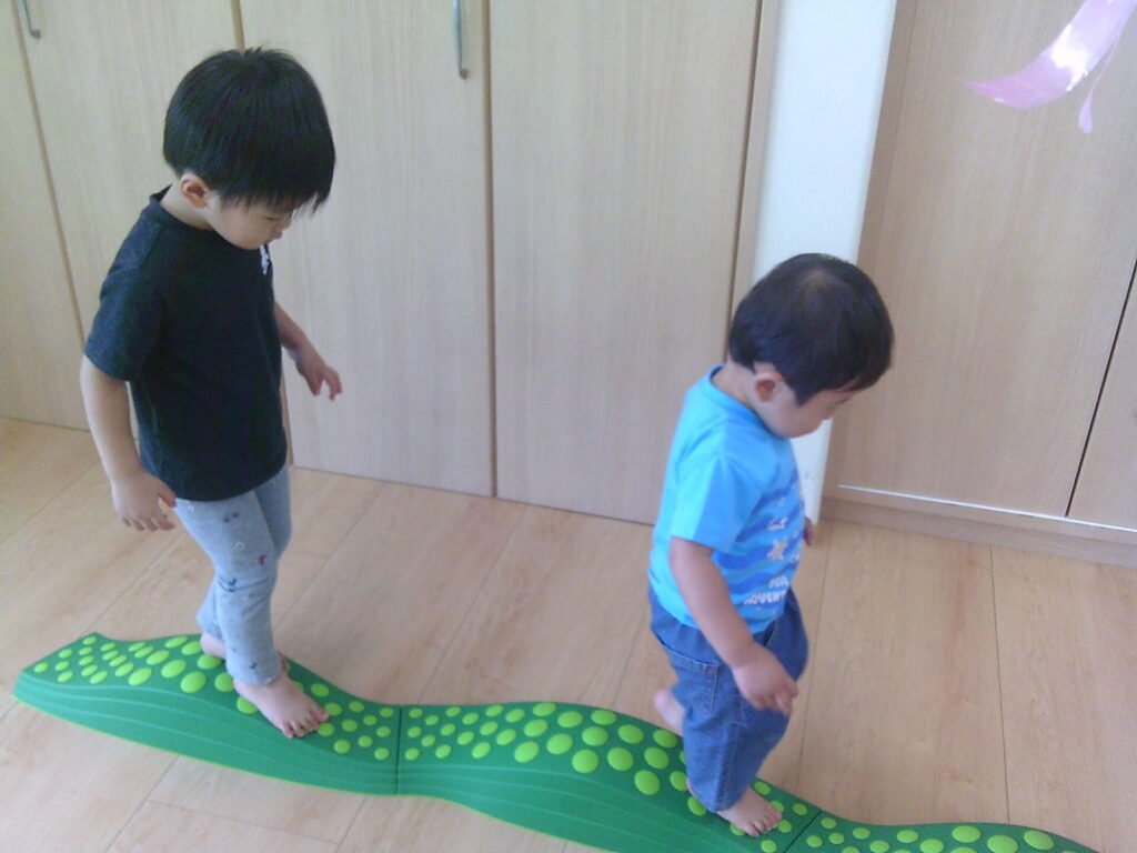 上手に歩けるよ！画像