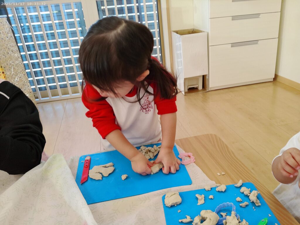 粘土遊びをしました！画像