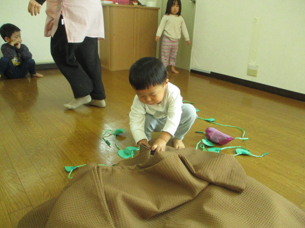 さつまいも掘り画像