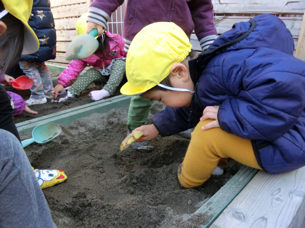 足湯ごっこ画像