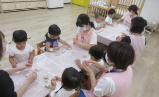 粘土遊びをしたよ！画像