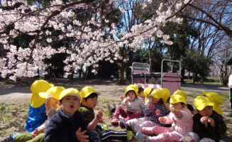 お別れ遠足で市民の森へ！画像